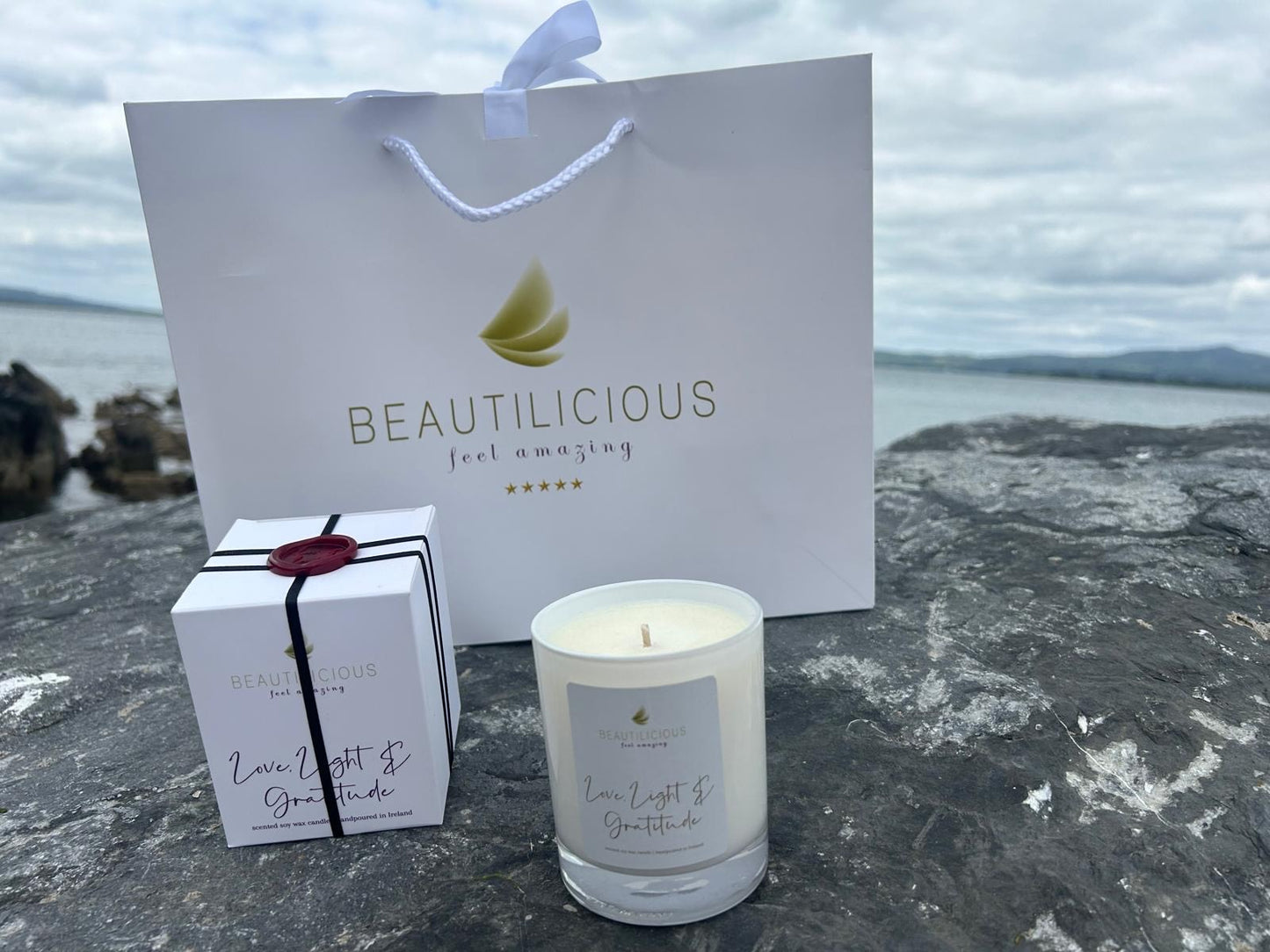 Love, Light & Gratitude candle